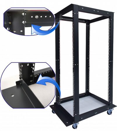 42U Armoire Informatique 19″ à Cadre Ouvert à 4 Montants Photo