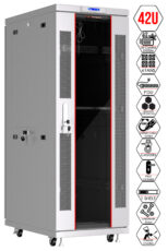 SRF900G Light-Grey Floor-Standing Server Cabinets photo