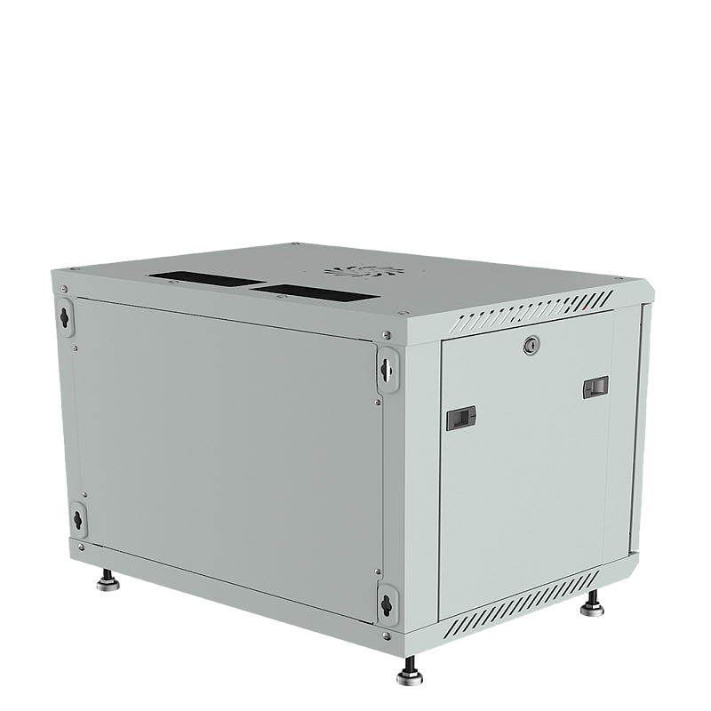 6U 24 inch rack (24″x24″x14″) Wall Mount 19″ Enclosure SYSRACKS SRW 6. ...