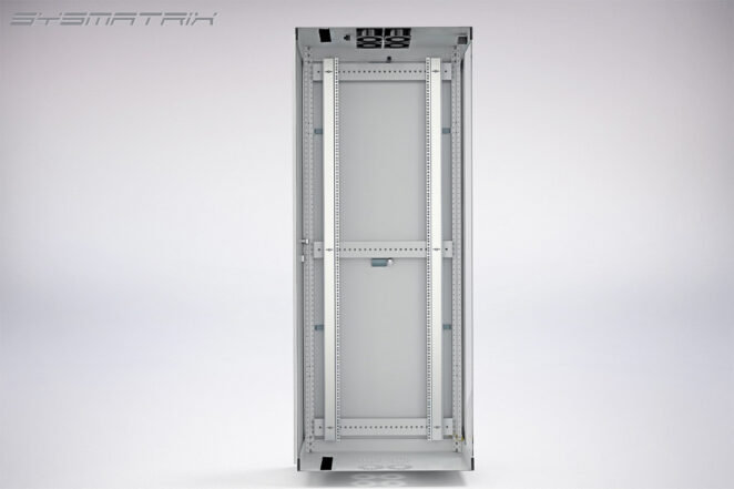 42U 35” Depth (24″x35″x84″) 19″ IT & Telecom Cabinet SYSRACKS SRF 42.6.9 G photo