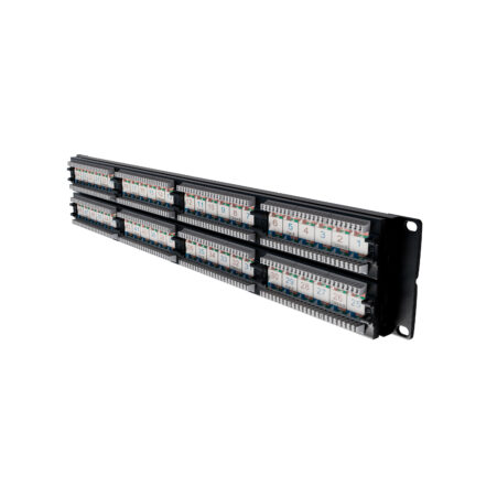 Patch Panel 48 ports PP48Cat6 2U Cat6 RJ45 UTP photo