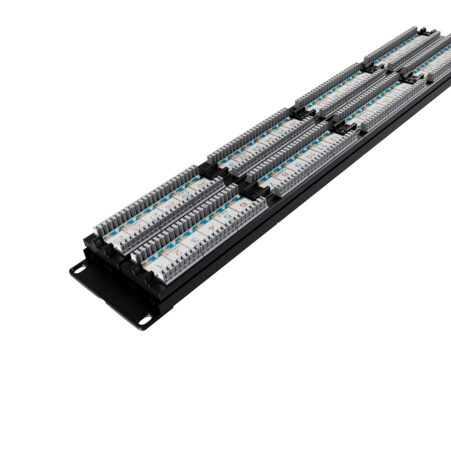 Patch Panel 48 ports PP48Cat6 2U Cat6 RJ45 UTP photo