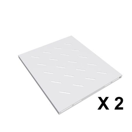 15U 18″ Depth Wall Mount 19″ GREY Enclosure photo