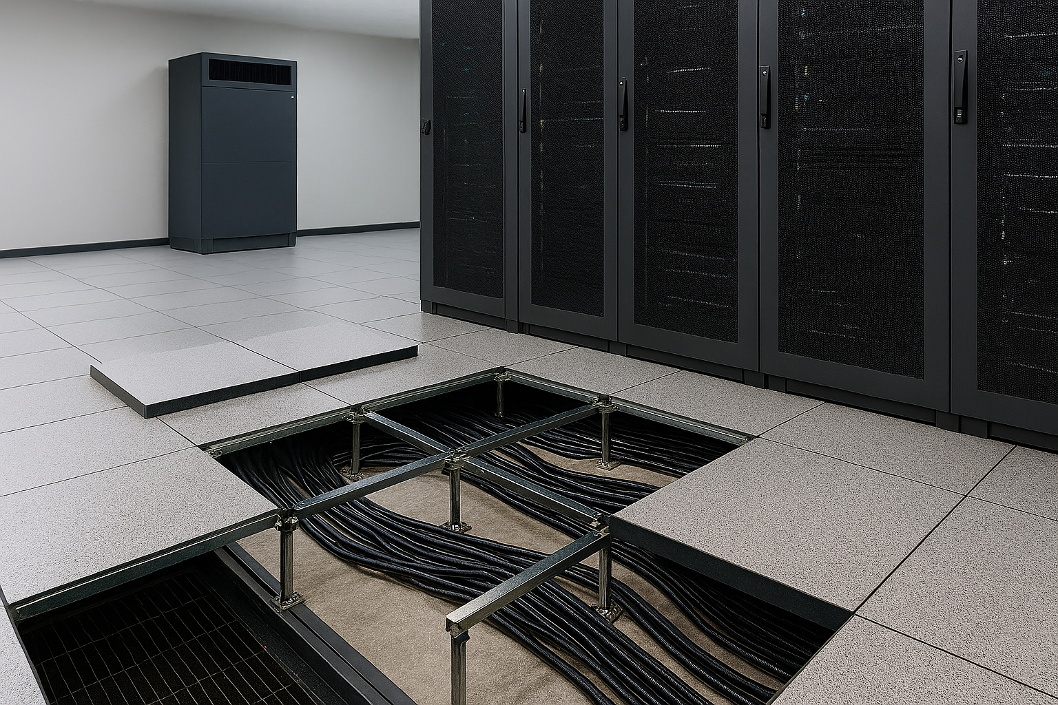 What is a Data Center Raised Floor and How Do They Work?