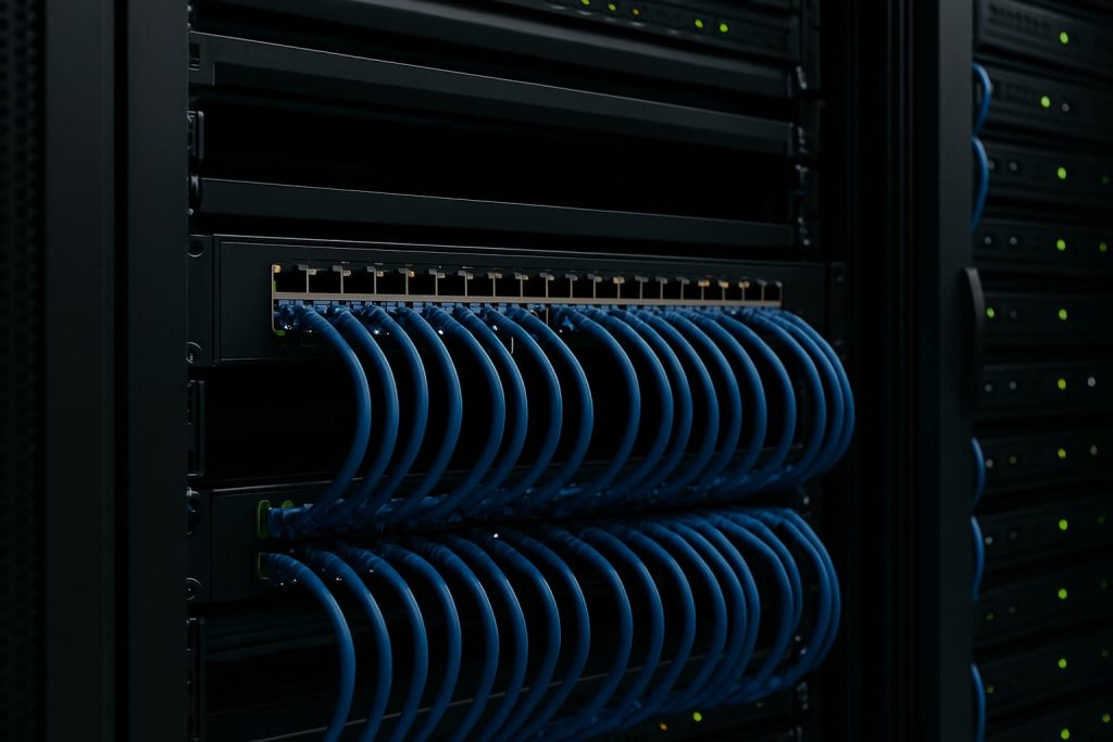 Switch in srever rack